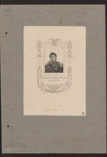 Portrait of Prince Józef Poniatowski; publishers: Danlos (Paris), Clerget, Charles-Ernest
