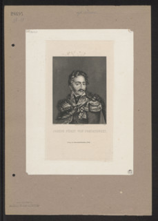 Portrait of Prince Józef Poniatowski; graphic print; Linsen, L., graphic artist (fl. ca.