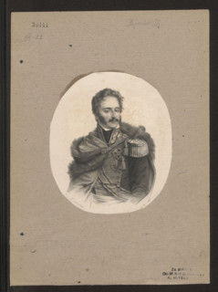 Portrait of Prince Józef Poniatowski; lithograph by Wladyslaw Dümler (fl. 1860–1868), lithographic