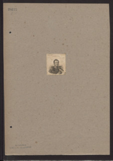 Portrait of Prince Józef Poniatowski; graphic artist depiction of Józef Antoni Poniatowski