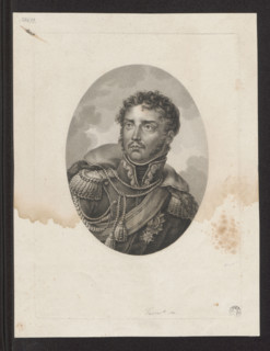 Portrait of Prince Józef Poniatowski; Nicolas Octave Tassaert (1800–1874), graphic artist;