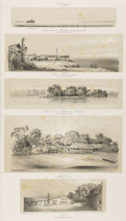 Xingu; 1) Xingu, near the mouth, seen from upstream, December 1, 1842; 2) Veiros, seen from
