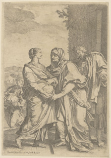 The Visitation; Carlo Maratti (1625–1713), graphic artist; The Visitation (iconographic); Saint