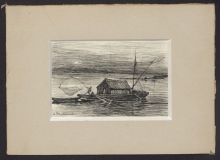 Fishing boat; Zofia Stankiewicz (1862–1955), illustrator; Karolina Jerzmanowska (1879–1959);