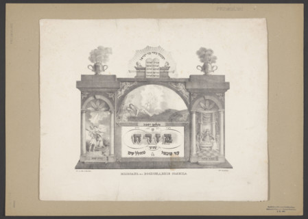 Mizrach, Przybylski, Maciej (Vilnius; lithographic workshop; fl. 1832–1837), lithographic workshop,