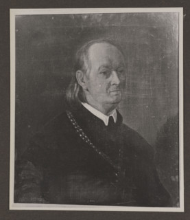 Vilnius Cathedral, photograph of a portrait of a canon; painter Zdanowscy (Edmund and Boleslawa);