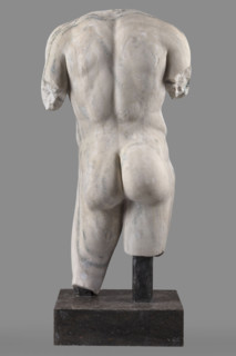 Torso of a Man in the Type of Apollo Omphalos, Roman workshop. Torso of a Nude Man Composed