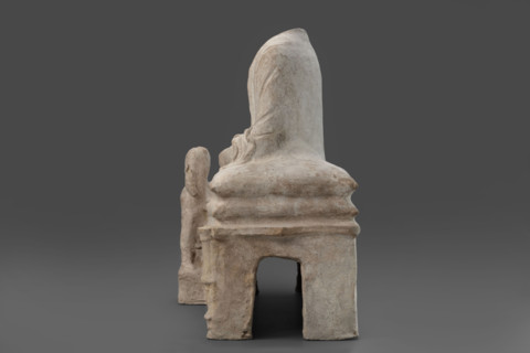 Depiction of a deceased person on a keline and a servant, Scen.Gal.Klass., Cyprus - partage. The