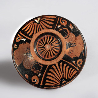 Lekanis lid, attributed to an unknown author, 1st half of the 5th century BC, Greater Greece;