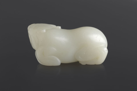 Tiger — paperweight; maker: Rubiec-Masalski, Fyodor Vasilyevich (1865–1920?) and Tulisov, Jerzy