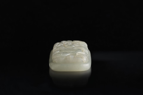 Plaque; maker: Rubiec-Masalski, Fyodor Vasilyevich (1865-1920?); material/style: Chinese art, Qing