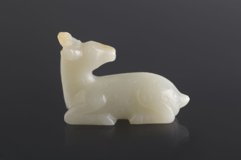 Deer paperweight, Fyodor Vasilyevich Rubiec-Masalski (1865–1920?), Chinese, Tulisov, George (1943–