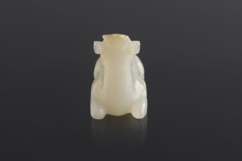 Deer paperweight by Fyodor Vasilyevich Rubiec-Masalski (1865-1920?), Chinese, Qing (1644-1911)