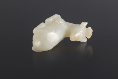 Deer — paperweight; maker: Fyodor Vasilyevich Rubiec-Masalski (1865–1920?); Chinese art; Chinese;