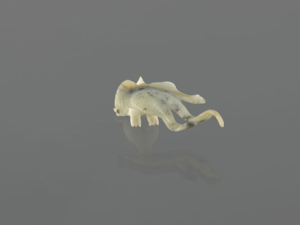 Fish-shaped paperweight; subject: fish; culture: Chinese; period: Qing (1644–1911), 19th century;