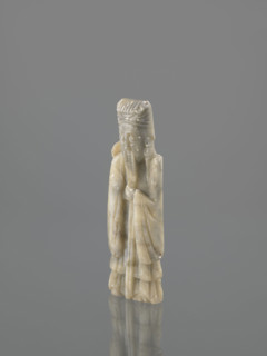 Scholarly official; Chinese; sages; scholars; 20th century; China; bas-relief; height 16.0 cm;