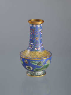 Vase, maker: Rubiec-Masalski; Fyodor Vasilyevich (1865-1920?); Tulisov, Jerzy (1943- ); Chinese;