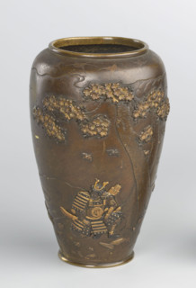 Vase, Fyodor Vasilyevich Rubiec-Masalski (1865-1920?), Jerzy Tulisov (1943- ), Japanese art, Meiji