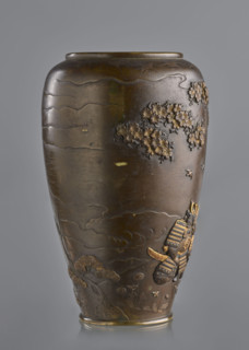 Vase by Fyodor Vasilyevich Rubiec-Masalski (1865–c.1920?) and Jerzy Tulisov (b.1943), Japanese,