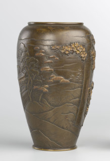Vase; maker(s): Rubiec-Masalski, Fyodor Vasilyevich (1865–1920?) and Tulisov, Jerzy (1943– );