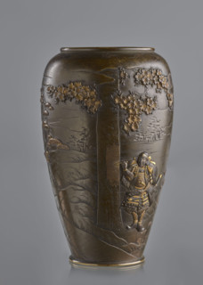 Vase, Rubiec-Masalski; Fyodor Vasilyevich (1865–1920?); Tulisov, Jerzy (1943– ); Japanese art,