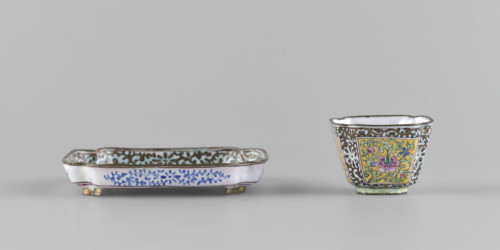 Bowl with saucer; maker: Ignacy Jan Paderewski (1860–1941); Chinese; Qing dynasty (1644–1911);