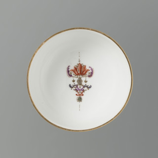 Hemispherical bowl, Koenigliche Porzellain Fabrique, Meissen, ca. 1750; manufacturer active