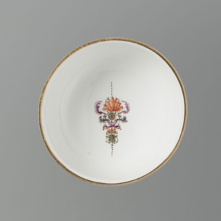 Hemispherical bowl, Koenigliche Porzellain Fabrique, Meissen (1710–1763), manufacturer; ca. 1750;