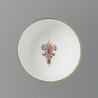 Hemispherical bowl, Koenigliche Porzellain Fabrique, Meissen (1710–1763), manufacturer, ca. 1750,