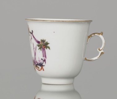 Tall chalice cup; Koenigliche Porzellain Fabrique, Meissen (1710–1763), manufacturer; ca. 1750;