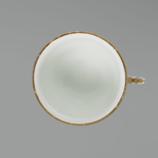 Tall chalice cup, Meissen porcelain, manufactory (Koenigliche Porzellain Fabrique, Meissen), ca.