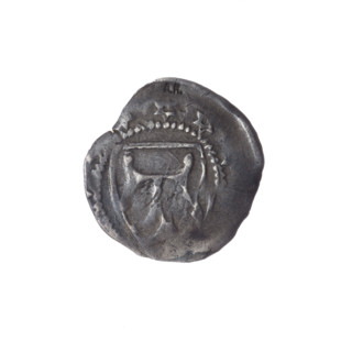 kwartnik, Boleslaw III the Extravagant (duke of Brzeg-Legnica; 1291–1352). AR punch. Obverse: