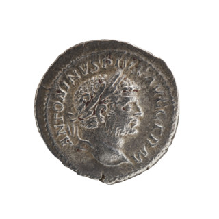 Denarius; Caracalla (188–217; Roman emperor 198–217), issuer. Obverse: ANTONINVS PIVS AVG GERM —