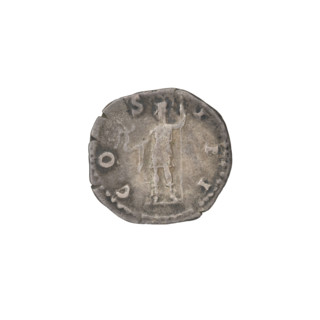 Denarius, Hadrian (76–138; Roman emperor 117–138). Obverse: head of Hadrian in laurel wreath facing