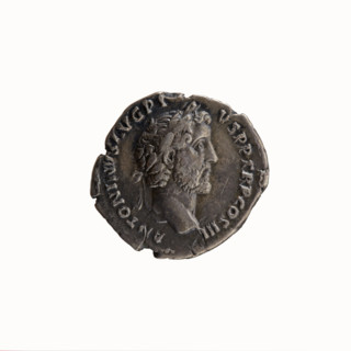 Denarius, Antoninus Pius (86–161; Roman emperor 138–161), issuer; Marcus Aurelius (121–180; Roman