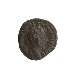 denarius, Marcus Aurelius (121–180; Roman emperor 161–180), issuer; personifications; globe