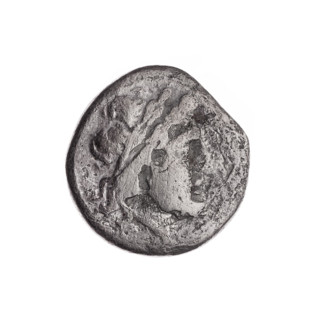 Victoria, publisher; Jupiter (mythology) — Jupiter's head with laurel wreath (obverse); Victoria