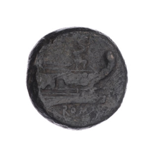 Semis; publisher; ship's prow (iconographic); head of Saturn (iconographic); Saturn (mythology);
