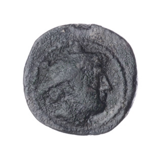 sextant, publisher, ship's prow, head of Mercury, message, Mercury (mythology); Obv. Head of