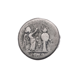 Victoria; Jupiter (mythology); Victoria (personification); head of Jupiter; laurel wreath