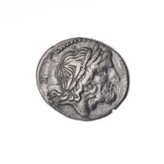 Victoria, publisher, Jupiter (mythology), head of Jupiter, Victoria (personification), trophies,