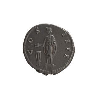 Denarius of Antoninus Pius (86–161; Roman emperor 138–161), 148–149. Obverse: Head of the emperor