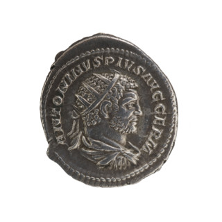 Antoninian, Caracalla (188–217; Roman emperor 198–217), issuer. Obverse: Bust of Caracalla on the
