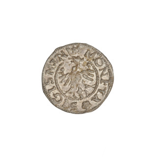 Crown ternary, Sigismund I the Old (King of Poland; 1506–1548), crowns, eagles, coats of arms,