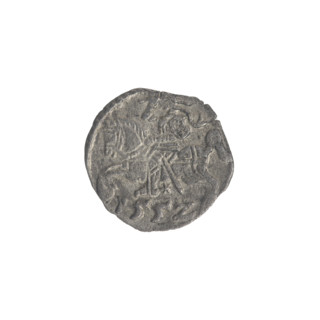 Lithuanian denarius, Sigismund II Augustus (King of Poland; 1544–1572); emblems of the Jagiellon