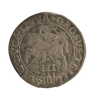 Lithuanian troika; Sigismund II Augustus (king of Poland; 1520–1572) — iconography; coats of arms;