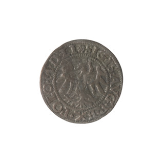 Gdansk szelag, Sigismund II Augustus (King of Poland; 1544–1572). Obv.: Eagle of Royal Prussia; in