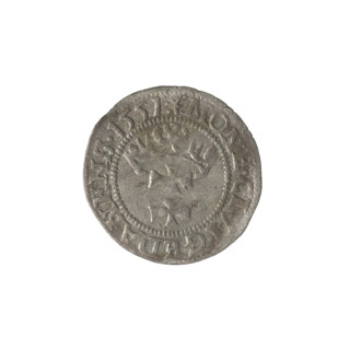 Gdansk szelag, Sigismund II Augustus (King of Poland; 1544–1572); obverse: Eagle of Royal Prussia,