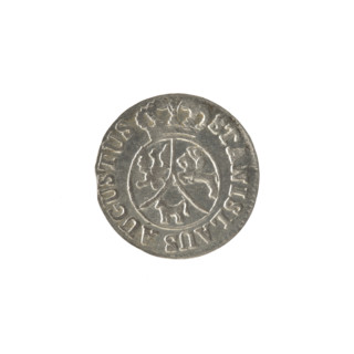 crown sixer, Stanislaw August Poniatowski (King of Poland; 1732–1798), Polish coin, Crown coin,