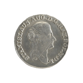 Gold crown of Stanislaw August Poniatowski (King of Poland; 1764–1795), 1794. Obverse: Head of
